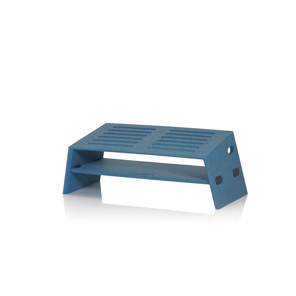 Foldable notebook stand TRAVEL ergonomie - ocean blue